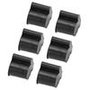 7Pcs Horn Piston Rubber Pad Noise Resistant Rotary Valve for Euphonic Tuba with Pile Small