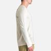 Rundhals-Pullover Langarm-T-Shirt Herren T-Shirts Beige 1UE10110021