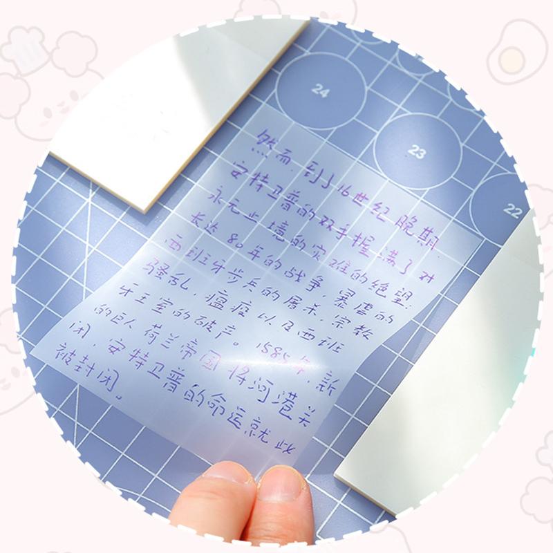 Name PET Transparent Sticky Notes