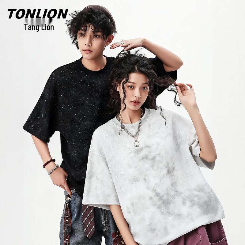 

Мужская повседневная футболка с коротким рукавом TonLion 2XL