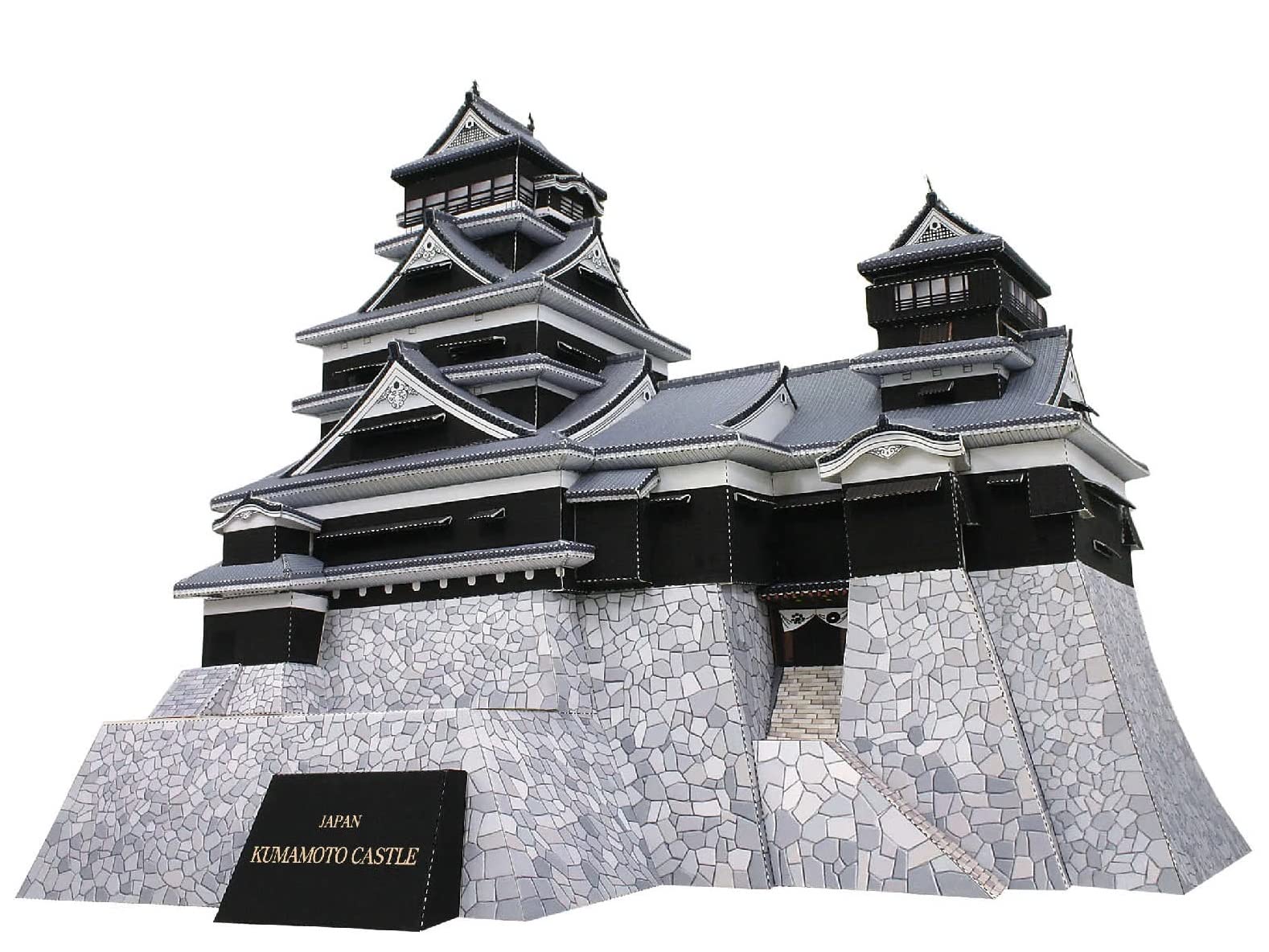 

3D Сборная Модель Бумажное Творчество Мировое Историческое Здание (Замок Кумамото)