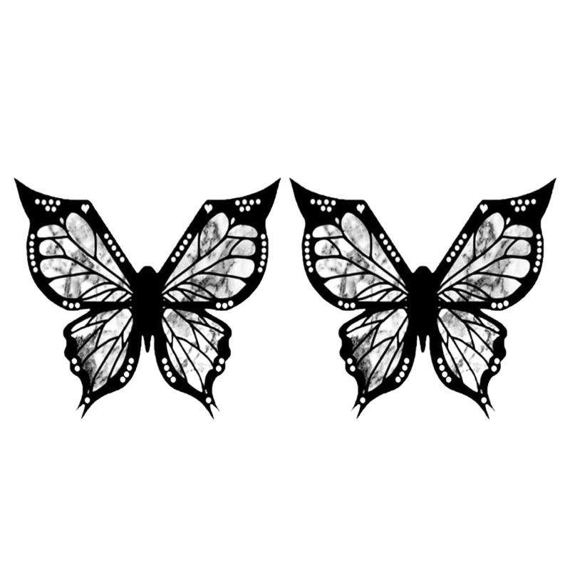 

Butterfly Eyeliners Stencils Eyeshadow Applicators Templates Butterfly Shape Eye Liner Eyebrow Quick Makeup Guide Tool