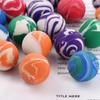 Games 20mm Elastic Mini for Child Bouncing Balls Swirl Bouncing Balls Jumping Balls Rubber Ball
