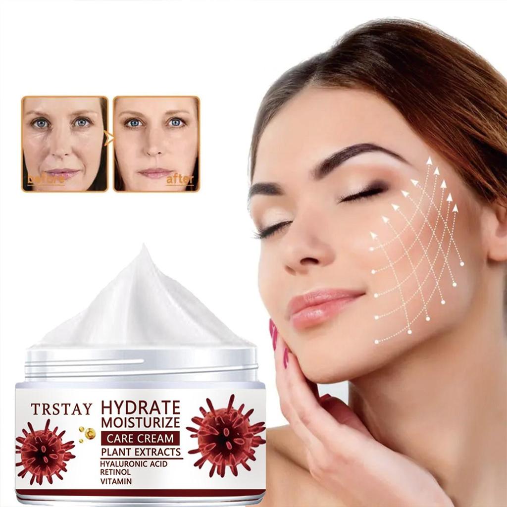 TRSTAY hydratační krém, vitamin C rozjasňující pleťový krém, rozjasňující pleť a zesvětlující skvrny