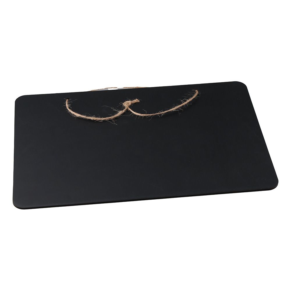 Hanging Small Chalkboard Signs Double Sided Erasable Message Board Sign with Hanging String Memo Message Menu Boards