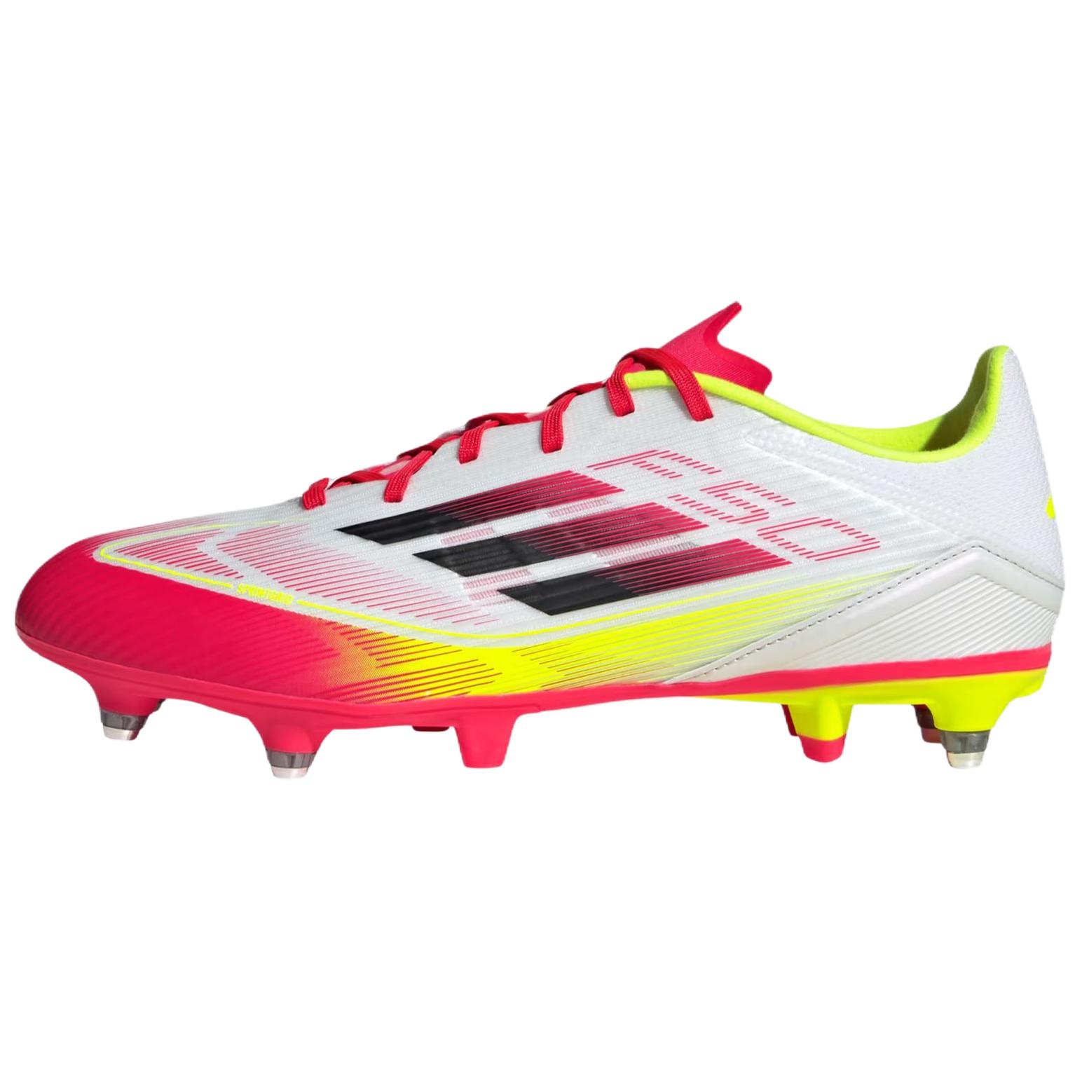 

Adidas F50 League Удобный Универсальный SG (Металлические длинные шипы) Прочные футбольные бутсы Унисекс Футбольные бутсы Белые IE1237 40