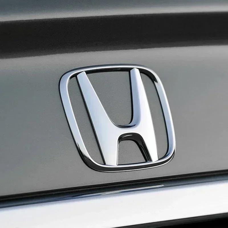 Honda Car Emblem Badge 1Pcs Fit for City Accord HRV VEZEL Odyssey - Hood Grill Rear Trunk Steering Wheel Logo Accessories