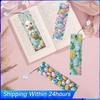 12/16pcs DIY 5D Crystal Diamond Art Bookmarks with Pendant Diamond Art Bookmark Craft Kit for Adults Crafts Gifts
