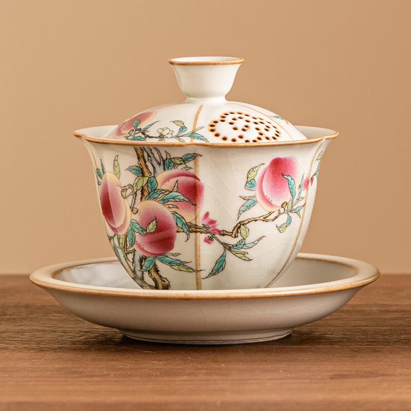 Chinese Ceramic Gaiwan Tea Bowl