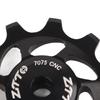 11T Jockey Rad Schaltwerk Pulley für Mountainbike Fahrrad Ersatz Teile(Schwarz)