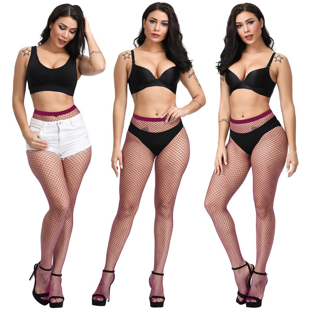 Can't break the Chinese net super elastic plus-size fishnet stockings pantyhose explosive