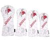 Golf Headcovers for Drivers Utility Clubs Putters Pin and Irons Waterproof Spiders Brand of (440cc & 460cc), (UT), (Mallet & Type), - - (Set 4)