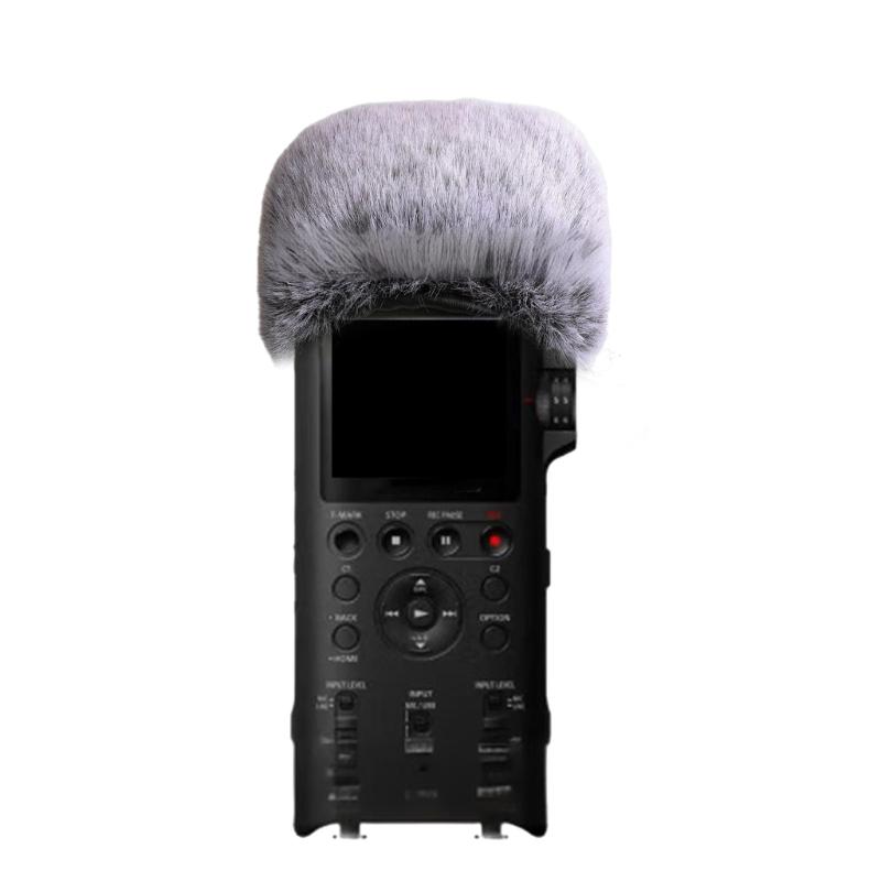 Furry Microphone Windscreen for PCM-D10 Recorder Outdoor Microphone Cover Windscreen Furry for Small Microphones