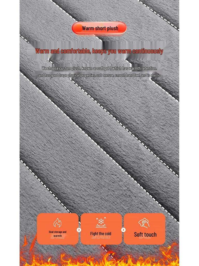 USB Heated Seat Cushion for Car, Home, or Office - Warm Electric Blanket