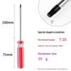 Hexagonal Plum Blossom Screwdriver Set (T6-T40) - Magnetic, Special-Shaped for Repair