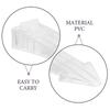 20Pcs Door Wedge PVC Door Stopper Non-Slip Heavy-Duty Safety Blocker for Interior Bedroom Office Living Room Floor Carpet Draft