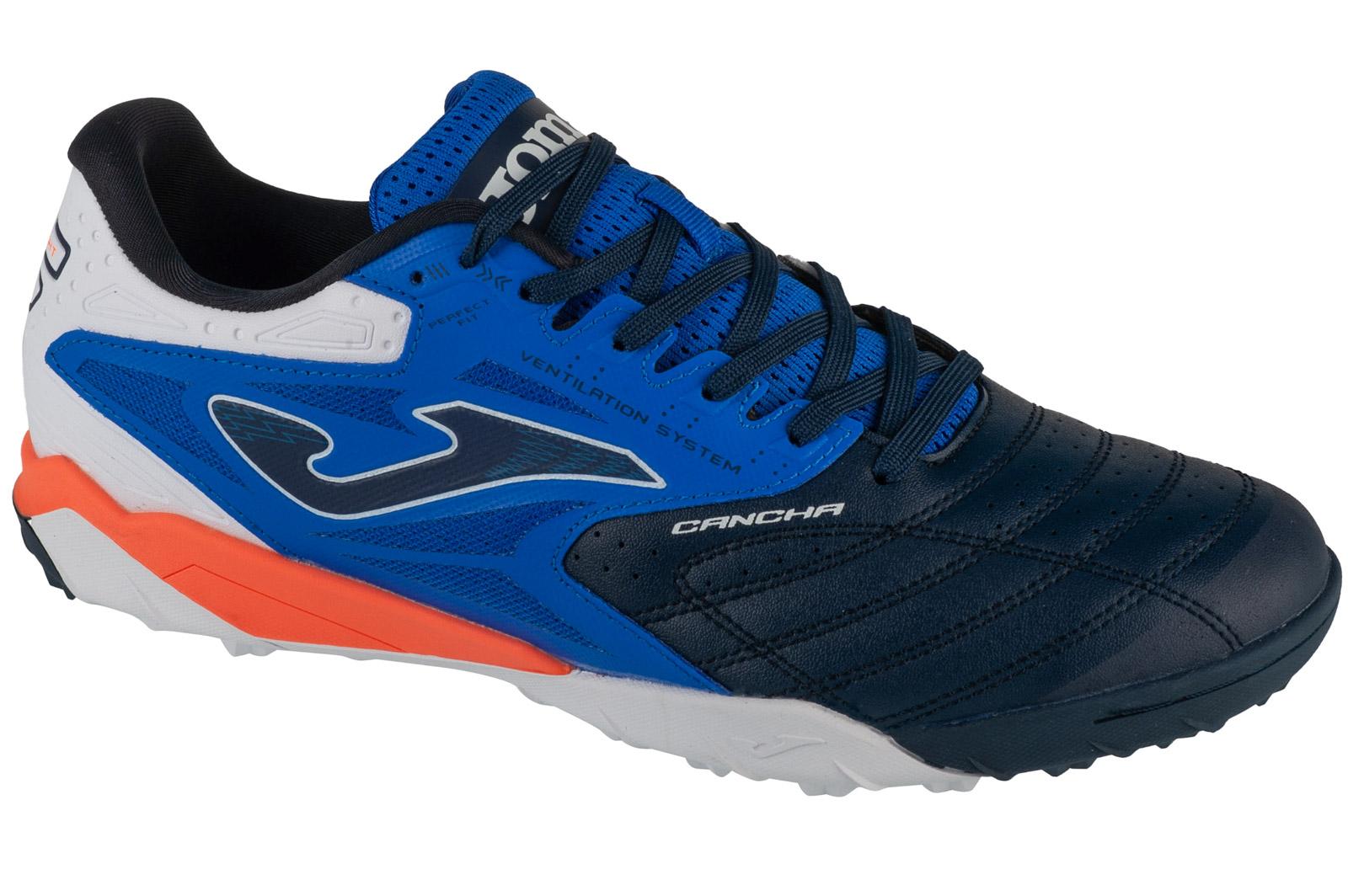 Joma Cancha 24 CANW TF, Herren marineblaue Turf-Fußballschuhe 44 dunkelblau