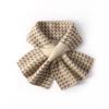 100% Cashmere Plaid Knit Neck Gaiter & Scarf - Soft & Warm