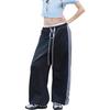 Adidas Dance Knit Pant Cool Loose Striped Drawstring Knitted Sports Pants Women pants KX6702