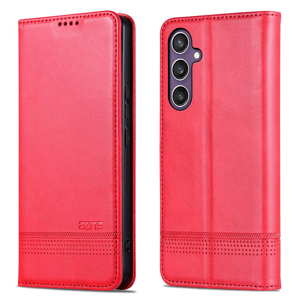 

AZNS For Samsung Galaxy A36 5G Case Cowhide Texture PU Leather Wallet Phone Cover E