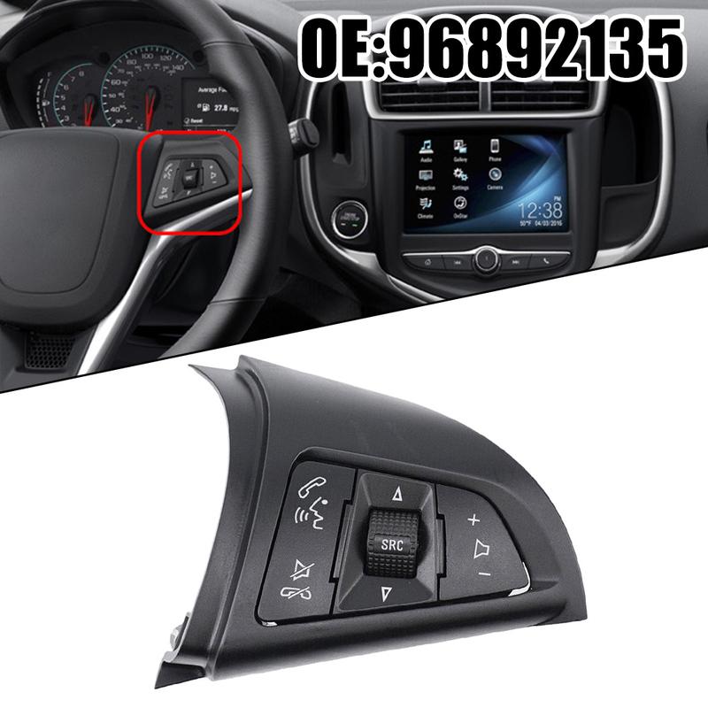 Steering Wheel Audio Control Switch for Chevrolet For Sonic 2012 2018 and For Trax 2015 2016 Models with OEM Number 96892135