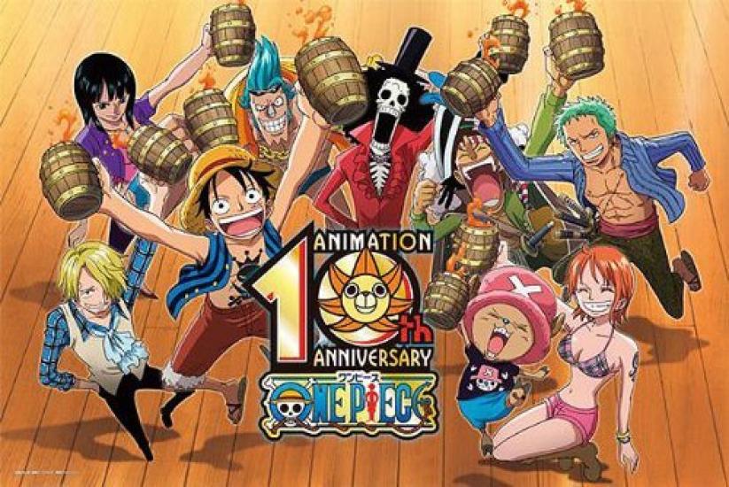 

1000 деталей One Piece из телевизионной анимации One Piece 10th AM1000-124