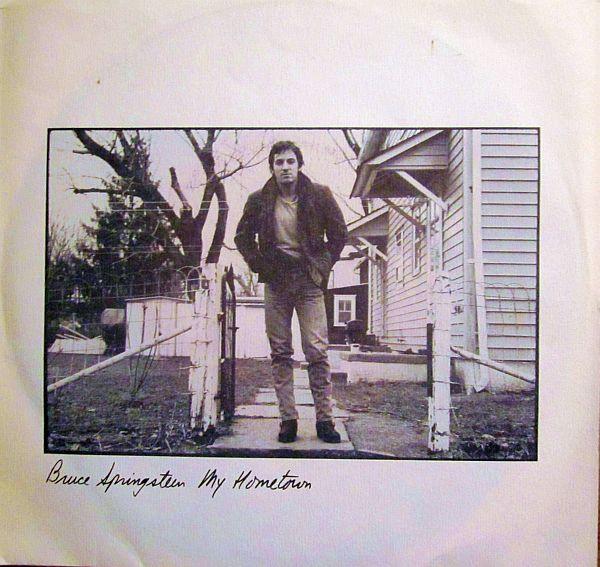 

7inch Record BRUCE SPRINGSTEEN - My Hometown 3805728 Columbia 1985 Canada Rock Used