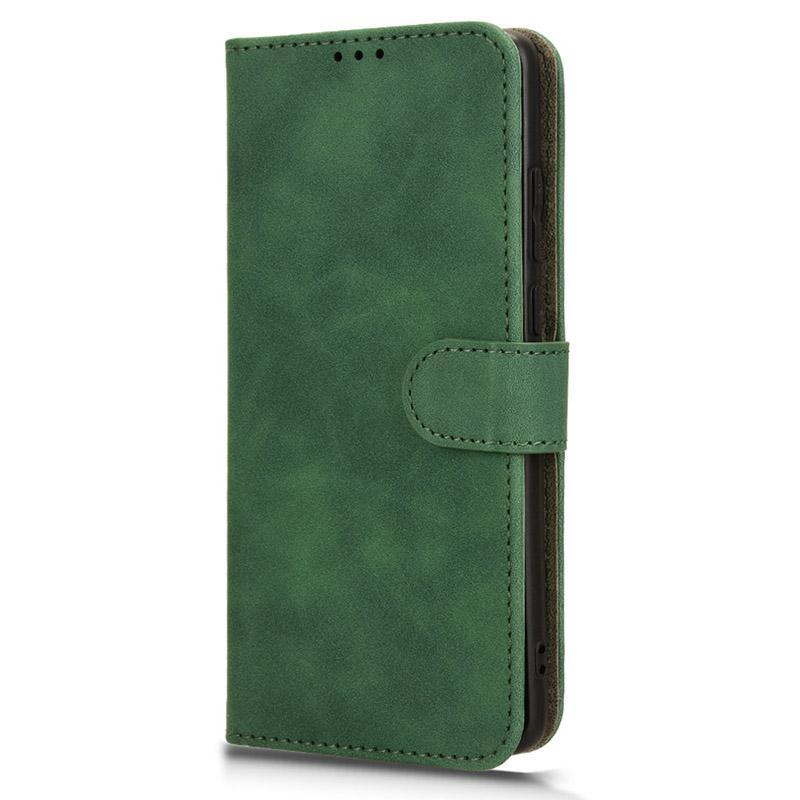 For OnePlus Ace 3 5G/12R 5G Leather Case Skin-Feel Phone Cover with Wallet