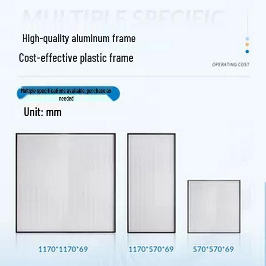 Industrial FFU Air Purifier - Cleanroom Laminar Flow Filter Fan Unit