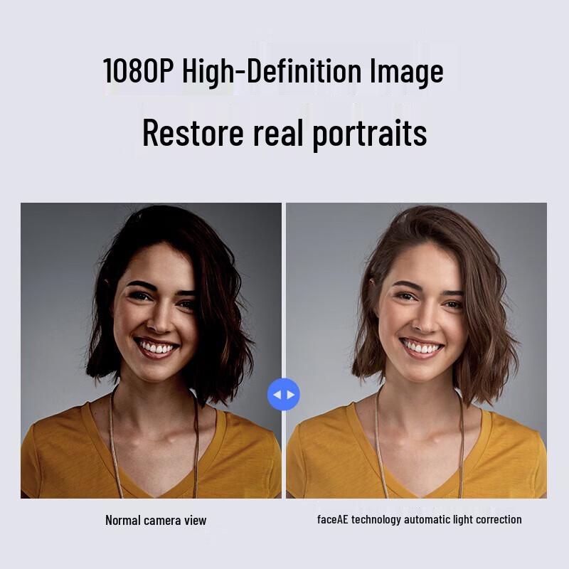 Hikvision U62 Pro 1080p Webcam with Mic and Face Tracking