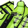 Multi-Functional Reflective Traffic Safety Vest for Construction and Road Protection