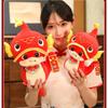 The Of Year Snake Mascot Plush Toy Cute Cartoon Children Holiday Dolls Gifts