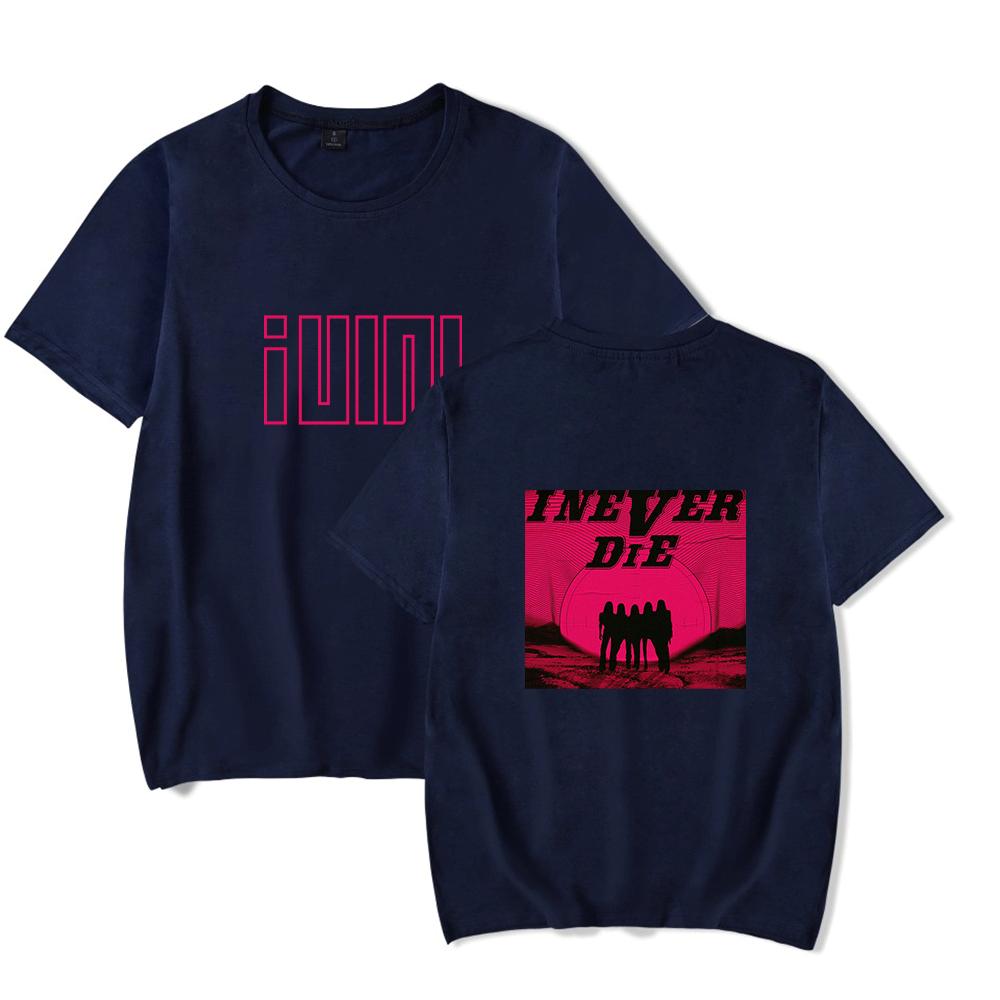 2023 Kpop Gidle New Album I Never Die Tshirt Cotton Tee Tops Short Sleeve For Unisex And Women Casual Streetwear