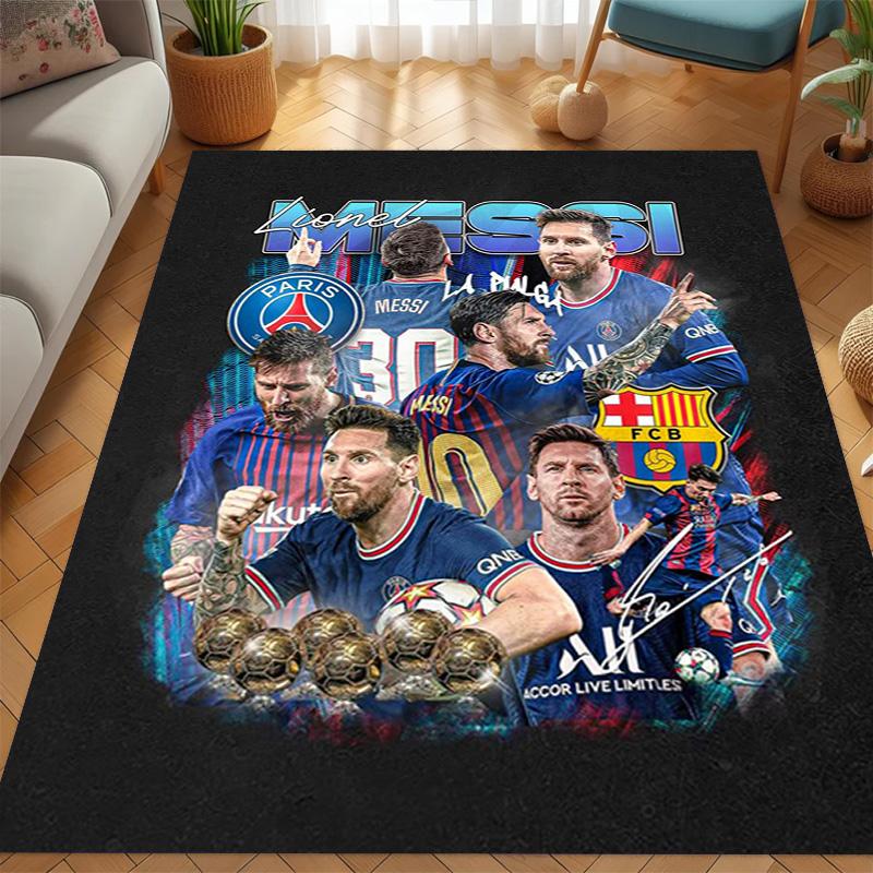 Lionel Messi: FC Barcelona Legend carpet Doormat Home Decor Fashion Office chair cushion Doormat