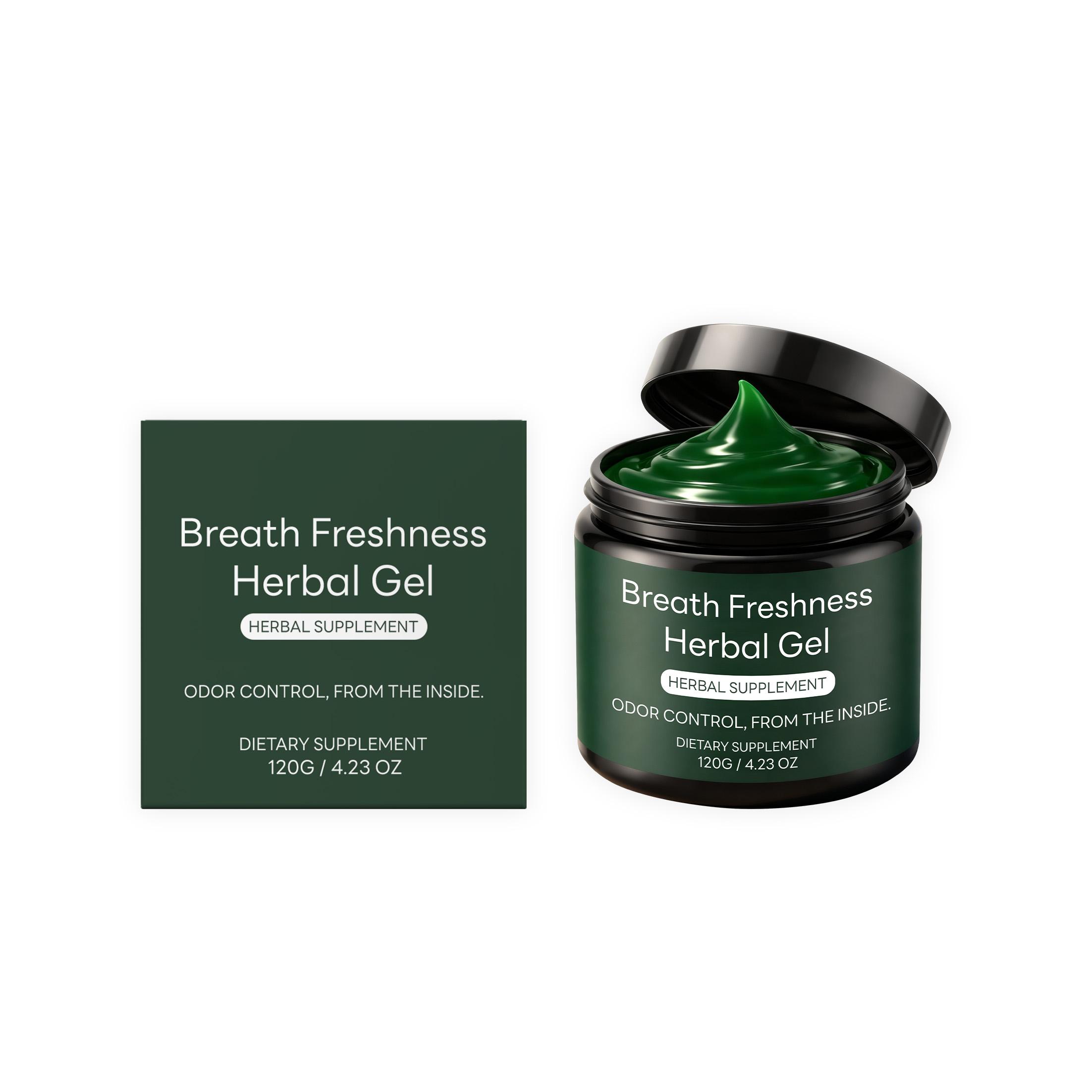 Yue Wei Mouth Freshener Gel – Herbal plant-based, gentle cleansing, neutralizes oral odor-causing substances, leaves breath fresh