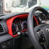 Inner Dashboard Trument Cluster Cover Trim Decor Frame For 4Runner Red 2010+