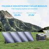 SolarPlay 400W Foldable Solar Panel Monocrystalline 23.4% High Efficiency ETFE Portable 6-Fold for RV Camping Power Station