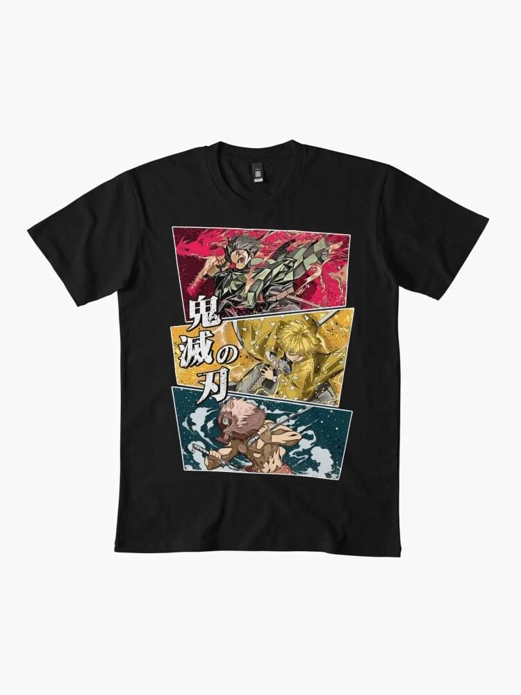 Anime Demon Slayer Tanjiro X Inosuke V2 Basic Unisex T Shirt S