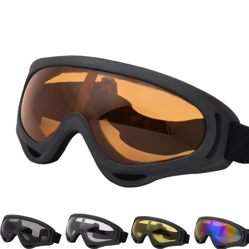 Gogle motocyklowe i narciarskie X400 Off-Road: Okulary ochronne przeciwpyłowe, przeciwbryzgowe, robocze