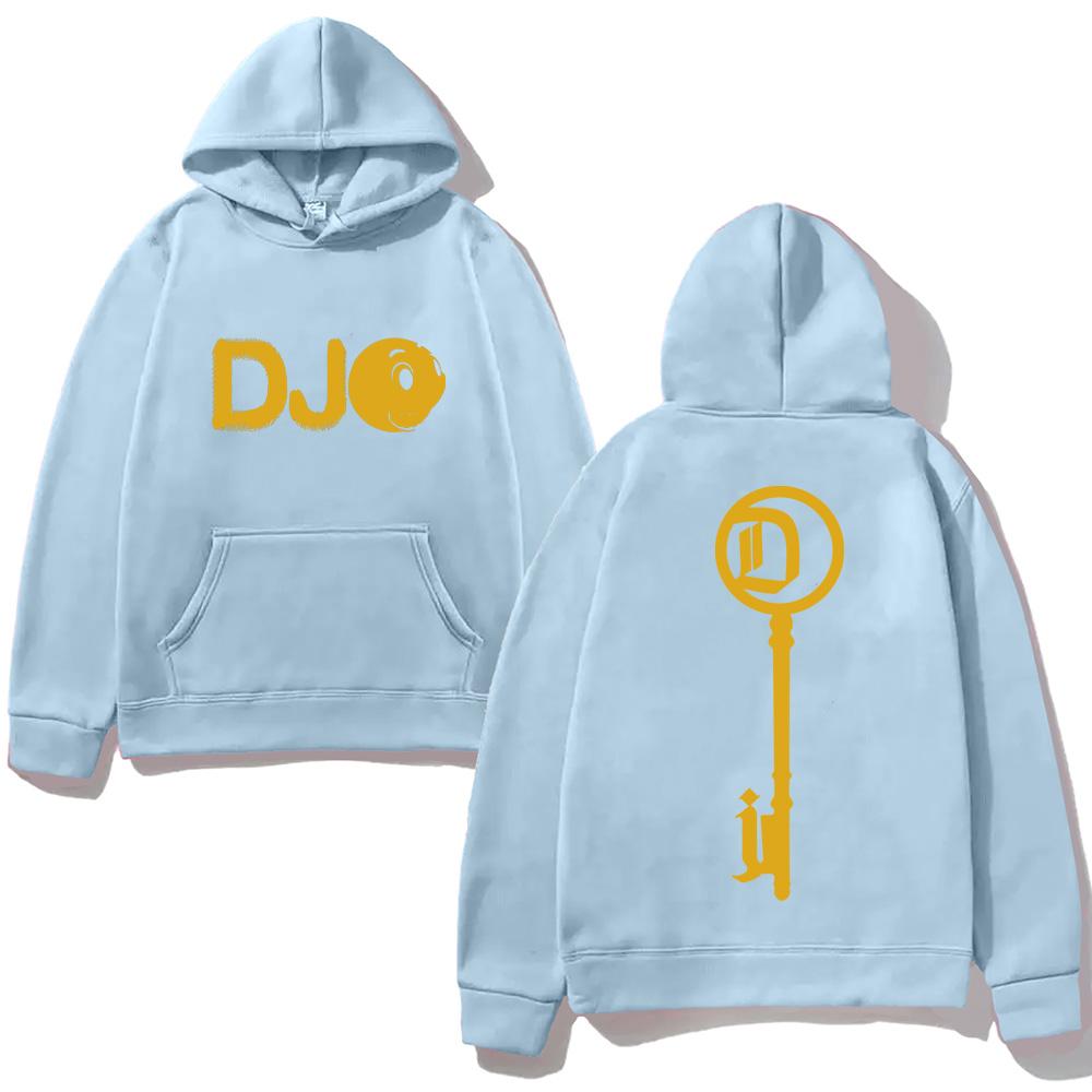 Joe Keery Mikina s kapucí s logem Smiley Face Djo Grafické oblečení Oblečení ve stejném stylu jako zpěvák Módní s kapucí Vysoká kvalita