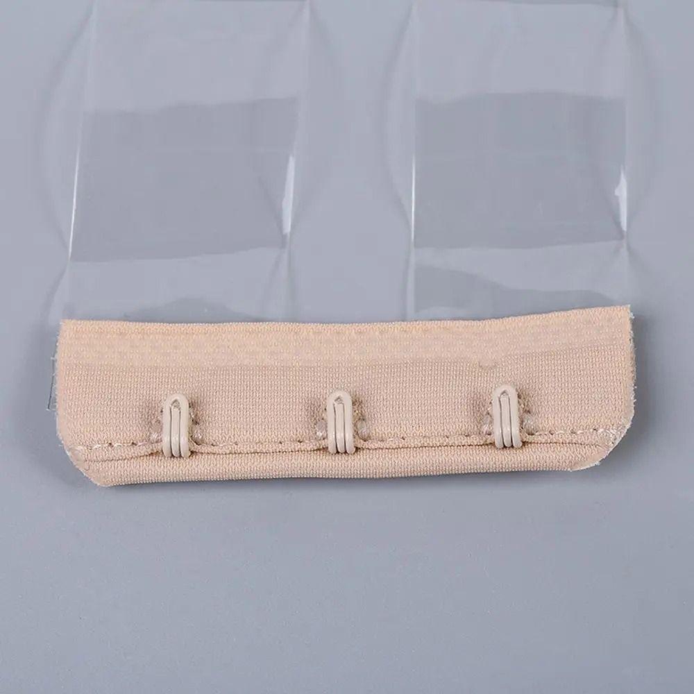 1Pcs Non Slip Buckle Bra Extender Clear Elastic Band Durable Bra Strap Women