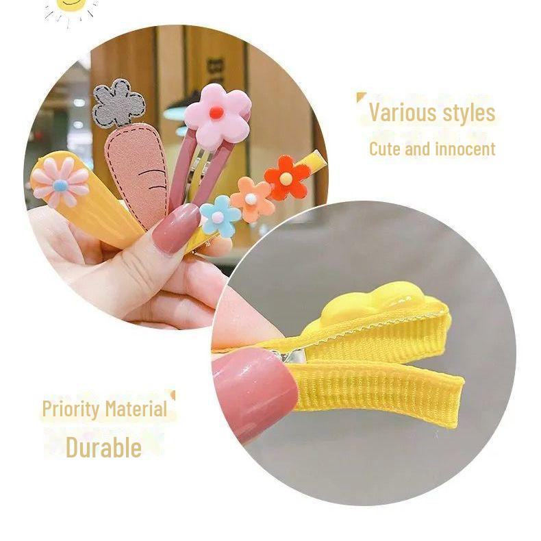 Agrafă de păr pentru copii Xuan Hyun-ya cu desene animate: Clip drăguț cu tematică de fructe pentru bretonul fetițelor