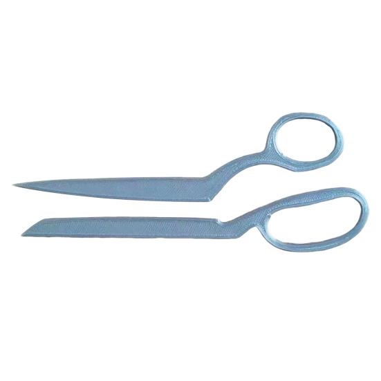 1 Set Scissors Shape Hair Stick Ladies Metal Hairpins Hairstyles