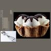 New Kitchen Ice Cream Mash Potato Scoop Stainless Steel Spoon Spring Handle Kitchen Accessories  3 size for choose
