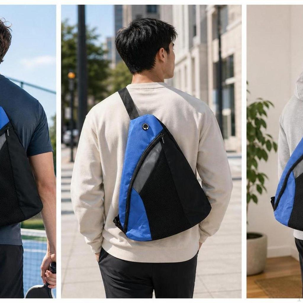 Pickleball Bag Carrier Carrying with Zipper Beginners Lightweight Pouch Shoulder