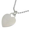 TIFFANY&Co. Return to TIFFANY & Co. Necklace Heart Tag Ball Chain Silver925 23.7g unisex Used