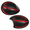 Rearview Door Wing Side Mirror Covers Caps for MINI Cooper R52 R50 R53 2001-2006 Car Shell Outside Rear View Mirror