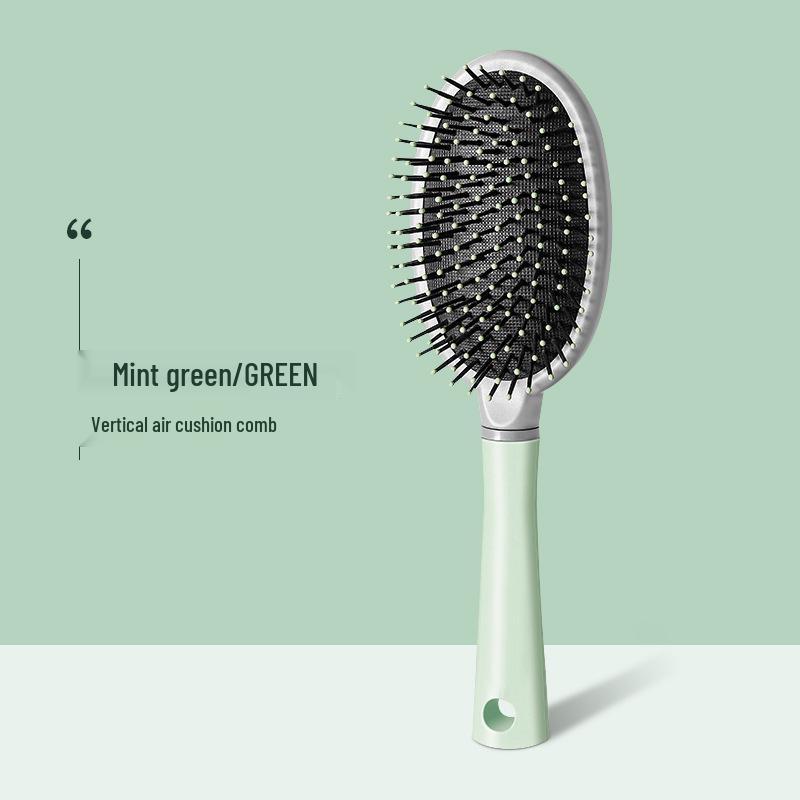 

Унисекс Портативная Расческа для Выпрямления и Массажа: Подходит для женщин и мужчин, Вьющиеся волосы, Полый дизайн, Пушистый эффект