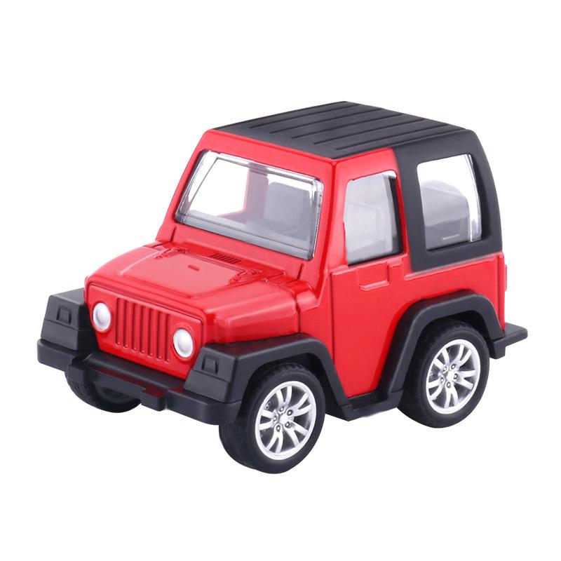 Mini Alloy Pull-Back Off-Road Car Set - Classic Toy Models for Kids