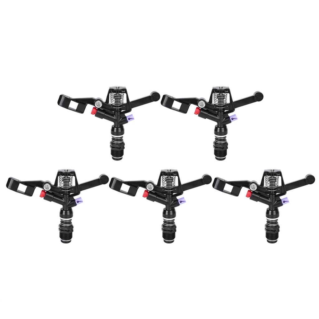 5 ks Tryska Rotační Kolébka Postřikovací Nástroj 3/4in DN20 Vnější Závit pro Zemědělské Zavlažování